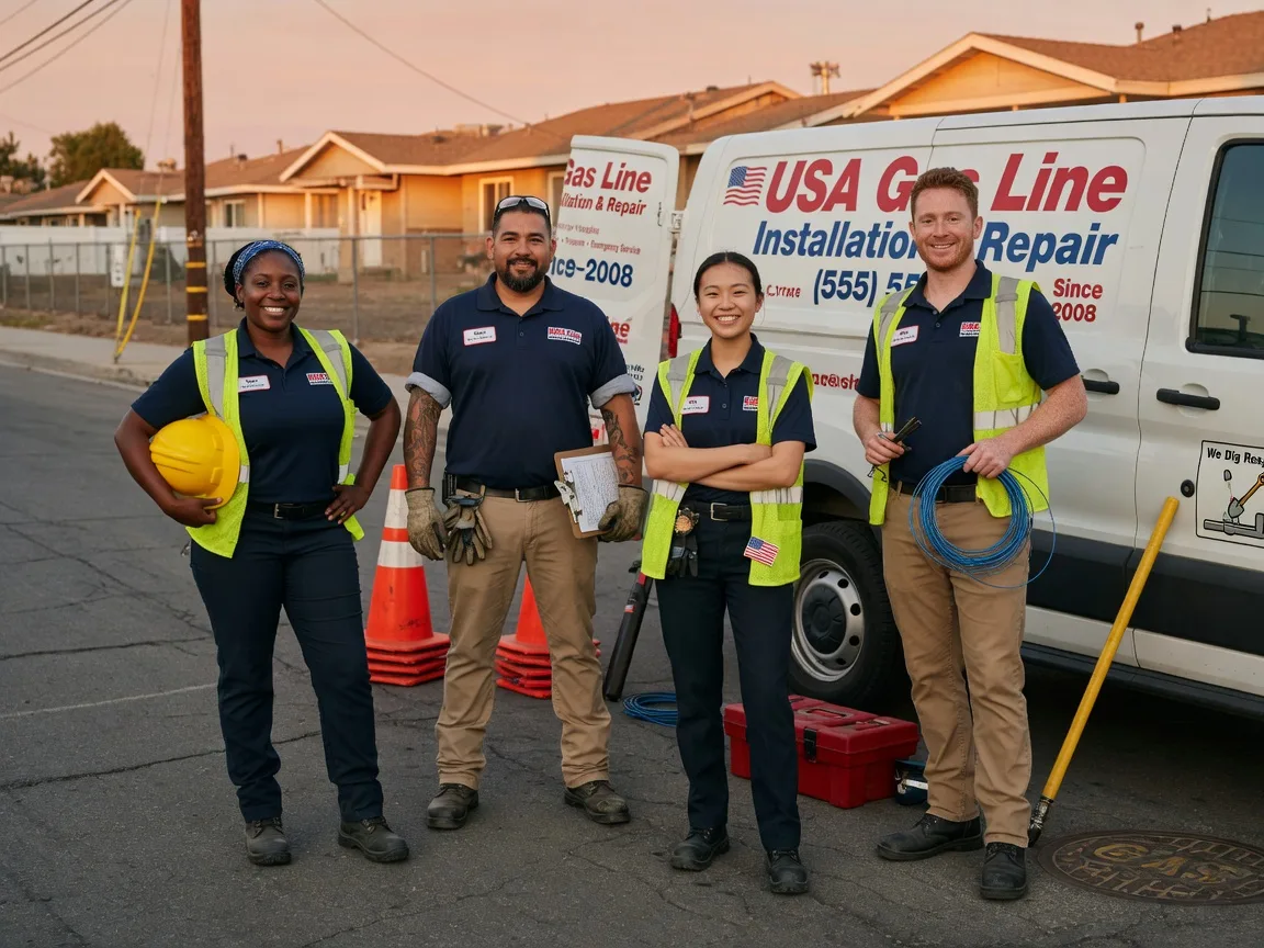 Gas Line Installation company in Rayland, OH